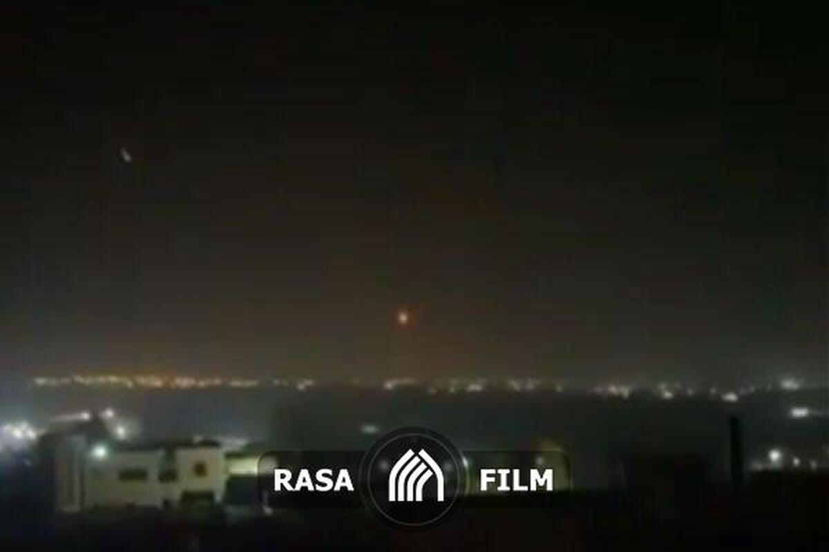 لحظه فرود موشک‌های ایرانی در نقب اشغالی